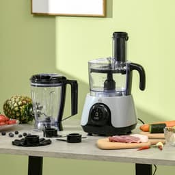 7-in-1 Keukenmachine - Multifunctionele Mixer met 1,25L Mengkom, 3 Snelheden en Veiligheidsfuncties — thumbnail 3