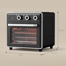 Multifunctionele Mini Oven 20L met Heißluftfunctie en 5 Modi — thumbnail 3