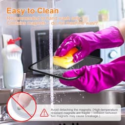 Fijnmazige roestvrijstalen spatbescherming voor heteluchtfriteuses - 8,5L en 10L — thumbnail 5