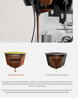 HiBrew 5 in 1Multi Capsule -koffiezetapparaat -Warm-Koud-Geschikt voor meerdere koffiesoorten — thumbnail 4