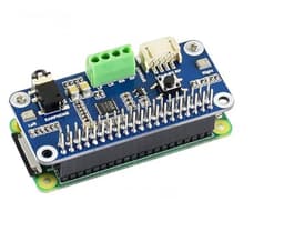 Audio HAT Module voor Raspberry Pi - Hi-Fi Geluidskaart met Stereo CODEC voor Speel- en Opnamefuncties — thumbnail 2