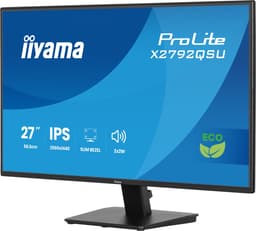 iiyama ProLite X2792QSU-B1 - 27 inch - QHD - IPS - USB-Hub (2x) - Energy label B — thumbnail 2