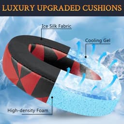 Cooling Gel Earpads Replacement for Life Q30/Q35 Headphones - Comfortable and Soundproof — thumbnail 5