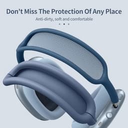 Silicone Hoes voor AirPods Max - Bescherming tegen Krassen en Vingerafdrukken - Accessoires voor Hoofdtelefoon — thumbnail 4