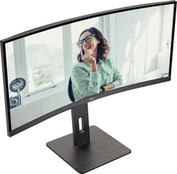 AOC CU34P3CV - Ultrawide Curved QHD VA 100Hz Monitor - 34 Inch — thumbnail 2
