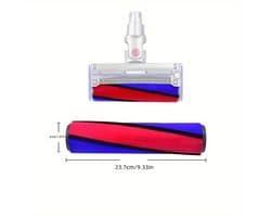 Geschikt voor dyson V6 V7 V8 V10 V11 stofzuiger elektrische borstel roll borstel zacht fluweel drum accessoires