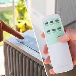 Draagbare airconditioner 7000 BTU met Afstandsbediening en LED-display - 4 Modi en 2 Snelheden — thumbnail 2