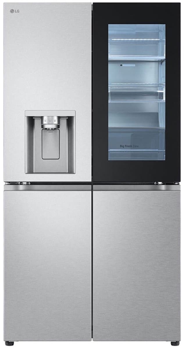LG GMG960MBEE - Vrijstaand - Multideur - Roestvrijstaal - 4 deur(en) - LED- Amerikaanse koelkast — afbeelding 1