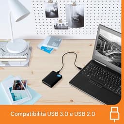 Draagbare externe harde schijf 5 TB USB 3.0 - snelle opslag en back-up oplossing — thumbnail 2