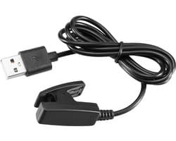 Strap-it oplader / oplaadkabel geschikt voor Garmin Forerunner 735XT / 230 / 235 / 630 – USB-charger met clip aansluiting – snelle en veilige lader voor je sporthorloge