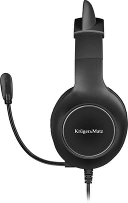 Krüger&Matz KM0659 - Krüger & Matz gaming hoofdtelefoon voor kinderen, zwart — thumbnail 2