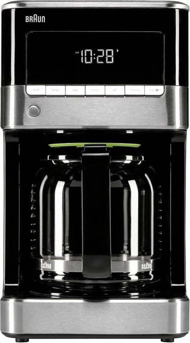 Braun PurAroma 7 KF 7120 BK - Filter-koffiezetapparaat - Zwart/RVS — afbeelding 1