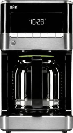 Braun PurAroma 7 KF 7120 BK - Filter-koffiezetapparaat - Zwart/RVS — thumbnail 1