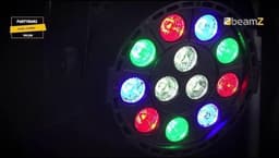 Feestverlichting Lichtset met Statief - BeamZ Partybar2 - 4 Kleuren - 170 cm - DMX of Muziekgestuurd — thumbnail 5
