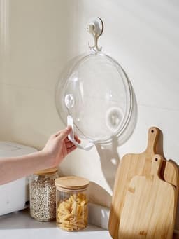 Magnetron Spatbeschermer Inklapbaar en Transparant met Ventilatieopeningen — thumbnail 2