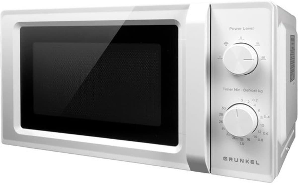 Magnetron - Compacte oven - Snel eten opwarmen - 5 standen en ontdooien - 20 liter inhoud - Zwart — afbeelding 1