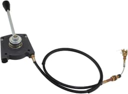 SnelShoppen - Universele Throttle Lever voor Tractor, Grasmaaier, Graafmachine, Boot - Zijmontage met 1,5m Kabel - Hoogwaardige Throttle Kabel voor Bu — thumbnail 2