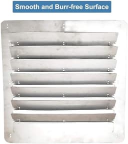 Airco Buitenunit Deflector - Warmteafvoer Schild - Optimaliseer Airco Prestaties - 45 Graden Luchtstroom - 2 mm Rand - Grijs — thumbnail 2
