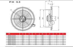 Industriële Ventilator - Axiale Ventilator - Luchtcirculatie Werkplaats - Toerentalregelbaar - 350mm - Metaal — thumbnail 4