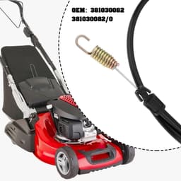 Dailygoods - Koppelingsaandrijvingskabel voor Grasmaaier - Vervangingsonderdeel 381030082 — thumbnail 4