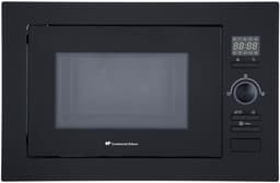Inbouw magnetron - Oven combi - Snel eten bereiden - Met grillfunctie - 25 liter - Zwart — thumbnail 1