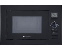 Inbouw magnetron - Oven combi - Snel eten bereiden - Met grillfunctie - 25 liter - Zwart