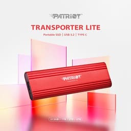 Externe SSD - Draagbare Opslag - Bestanden Overzetten - USB 3.2 Gen 2 - 512 GB - Rood — thumbnail 2