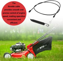Dailygoods- Motorbesturingskabel Vervangt 532435111 - Koppelingskabel - Compatibel met Husqvarna/Jonsered - Soepele bediening - Eenvoudige installatie - Geschikt voor grasmaaiers — thumbnail 5