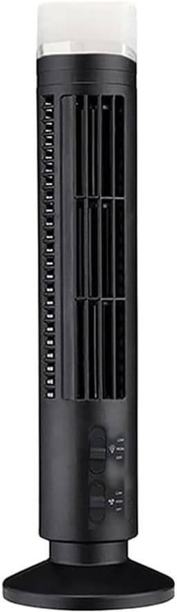 LED Torenventilator - Mini Airco - Ruimte Koelen - Bladloos Ontwerp - 38 cm Hoog - Wit — thumbnail 1