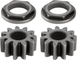 SnelShoppen - 2 Set Stuuras Pinion Tandwiel & Bushing Kit Geschikt voor MTD en Cub Cadet 717-1554, 917-1554, 941-0656A, 741-0656A Grasmaaier Stuur Pre — thumbnail 1