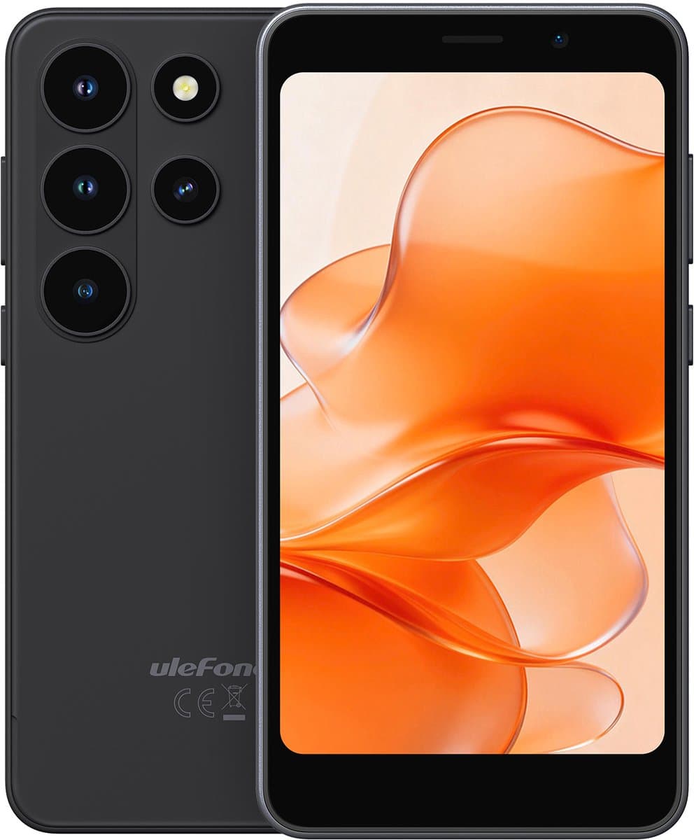 Ulefone Note 22 Black 3GB+17GB dynamic ram 32GB Rom — afbeelding 1