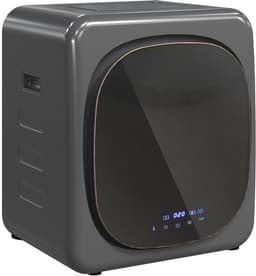 HOMCOM Wasdroger Roestvrij staal, ABS 48L x 40B x 56H cm Grijs — thumbnail 1