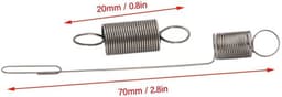 Dailygoods- Luchtvaanveer Vervanging 699056 - Eenvoudige Installatie - Herstel Spanning - Compatibel met 122H02/122K02 - Verbeterde Efficiëntie - Geschikt voor Grasmaaier - Grasmaaierveer — thumbnail 4