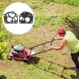 Grasmaaier Carburateur Set - Motor Onderdelen - Tuinonderhoud Uitvoeren - Directe Vervanging - 1 Set - Zwart — thumbnail 2