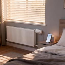 Slimme Radiator Thermostaat - Thermostaatkraan Zigbee - Energie Besparen - App en Spraakbesturing - M30 x 15 - Wit — thumbnail 4