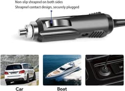 Auto Oplader - Voertuig Adapter - Apparaat Opladen - Hoge Efficiëntie - DC12-24V - Zwart — thumbnail 4