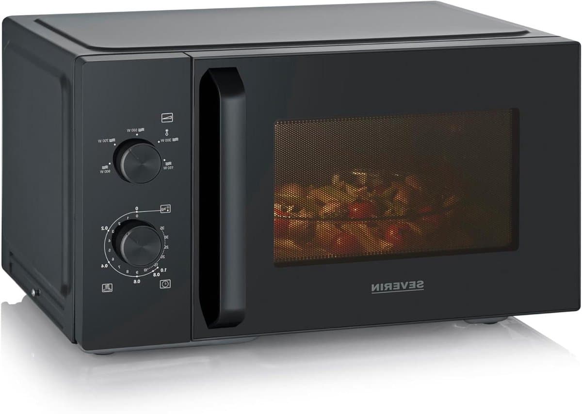 Magnetron Solo - Mini Oven - Snel Opwarmen - XXL Binnenruimte - 28 Liter - Zwart — afbeelding 1