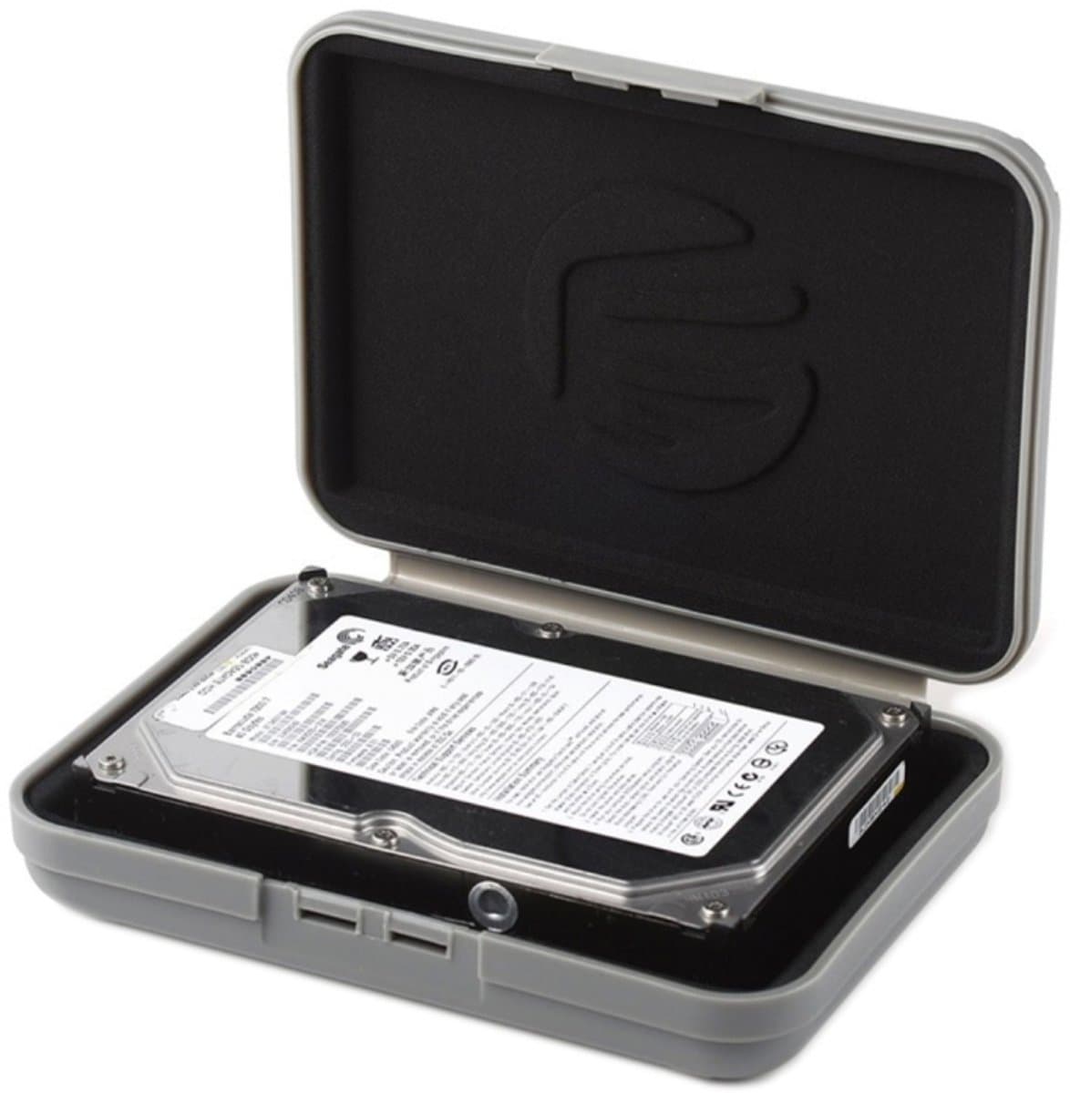 ORICO PHX-35 3,5 inch SATA HDD-behuizing Harde schijf Schijf Beschermhoes (grijs) — afbeelding 1