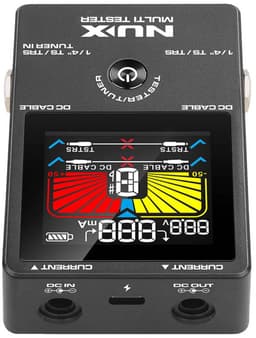 NUX NMT-1 Multi Tester 4-in-1 Kabeltester en Pedal Tuner Stemapparaat — thumbnail 3