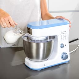 Keukenmachine - Mixer - Bakken en Koken - Planetair Systeem - 4 Liter Kom - Zwart — thumbnail 4