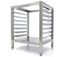 Onderstel met plank voor Combistoomoven - Geleider set - 7x 1/1 GN