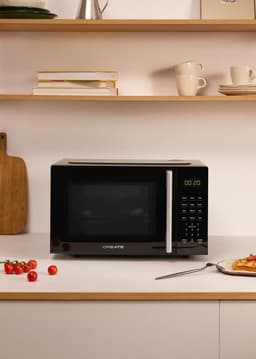 Magnetron met grill - Oven functie - Maaltijden bereiden - 8 automatische programma's - 23 liter inhoud - Zwart — thumbnail 3
