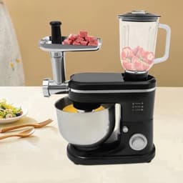 Keukenmixer – Keukenmachine – Mengmachine – Mixer – Deegmixer – Zwart – 700W Motor – 6 Liter Mengkom — thumbnail 3