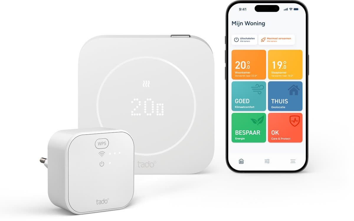 tado Bedrade Slimme Thermostaat X Startpakket 2e Generatie — afbeelding 1