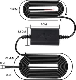 SnelShoppen - Fuses Kit voor Dashcam USB-C Type-C Voedingskabel 3m - 12V-36V naar 5V/2.5A - Voedingsoplossing voor Auto Dashcam — thumbnail 5