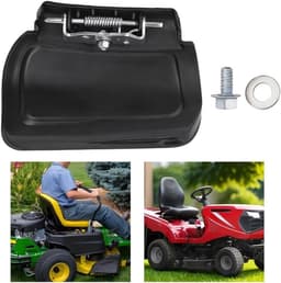 Scharnierende Mulch Stopper - Grasvanger Deksel - Gazon Onderhoud - Robuuste Plastic Constructie - 24 x 18 x 5 cm — thumbnail 3