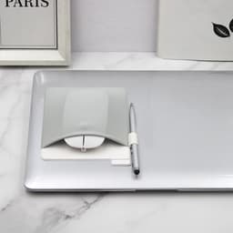 Harde schijf houder - Laptop tas - Extra opslag - Kleverige montage - 15 x 11.5 cm - Zwart — thumbnail 2