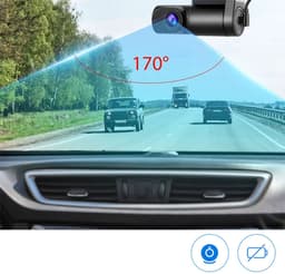 Dashcam Voorkant - 1080P Mini WiFi Dashcam - Slimme Auto-Dashcam - Parkeermonitor En Super Nachtzicht — thumbnail 5
