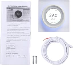 Slimme Thermostaat - Temperatuurregelaar WiFi - Energie Besparen - Programmeerbare Schema's - 16A - Zwart — thumbnail 5