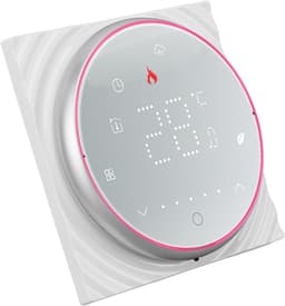 Slimme Thermostaat - Programmeerbaar Display - Verwarming Regelen - Precieze Temperatuur - 13mm Dun Paneel - Wit — thumbnail 4